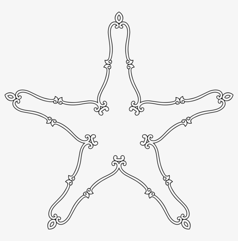 Line Art Ornament Computer Icons Silhouette - Clip Art, transparent png