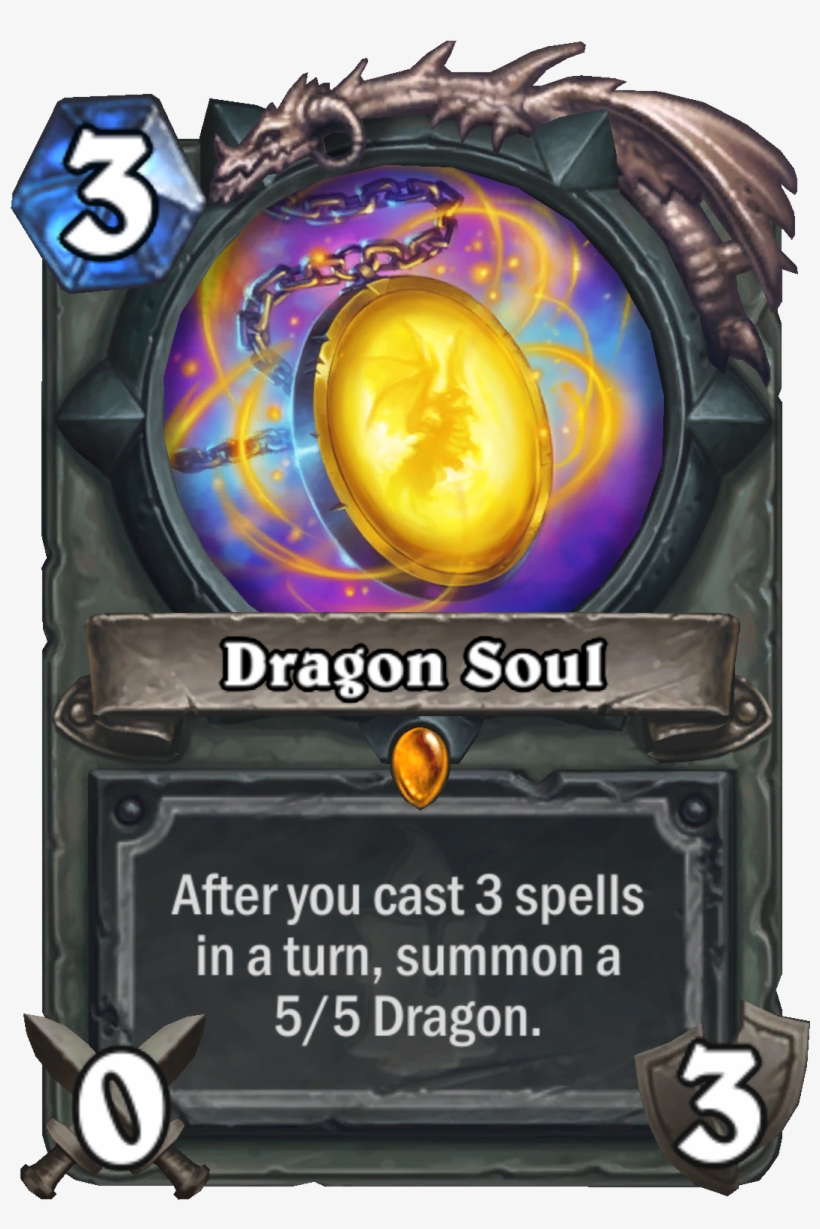 Dragonsoul Enus - Shaman Legendary Weapon Hearthstone, transparent png