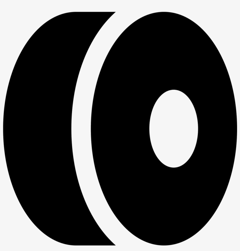 This Looks Like A Circle, With A Crescent Moon Connected - Circle, transparent png