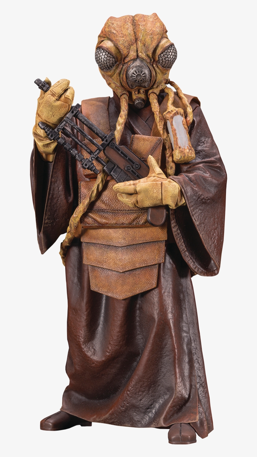 Star - Star Wars Bounty Hunter Zuckuss Artfx+ Statue, transparent png