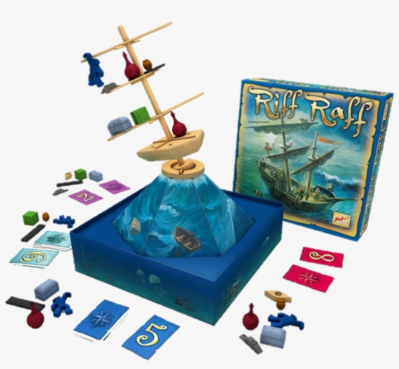 Juego De Mesa Riff Raff - Zoch 601105012 - Riff Raff, transparent png
