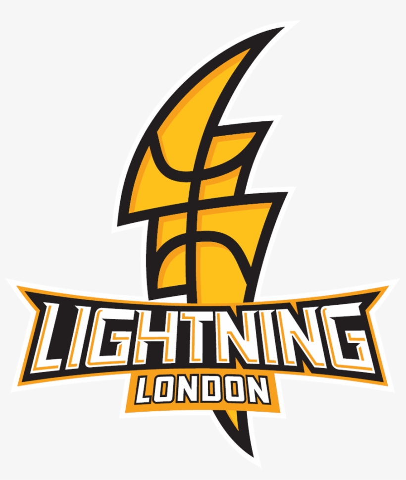 London Lightning Logo - London Lightning Basketball, transparent png