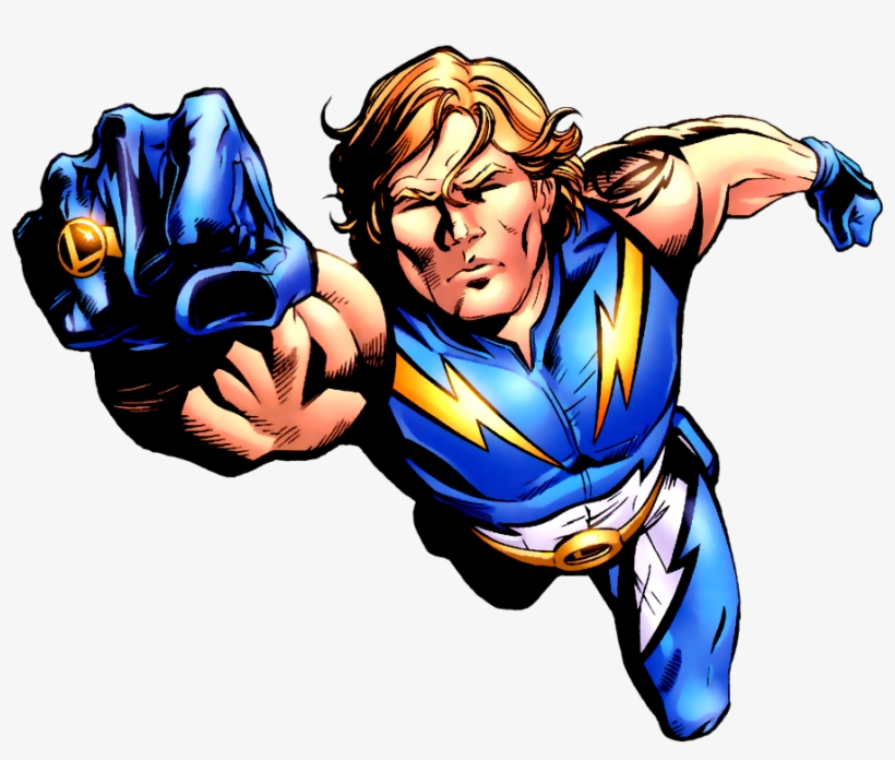 Lightning Lad Comics, transparent png