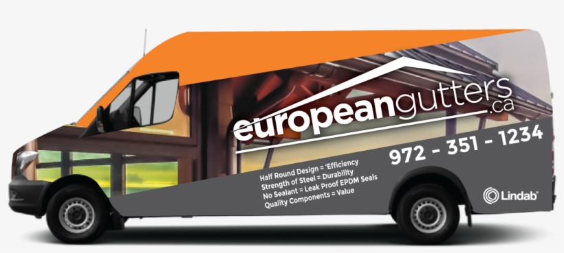 Car Wrap Design By Jadavprakash9 For Precision Gutters - Van, transparent png