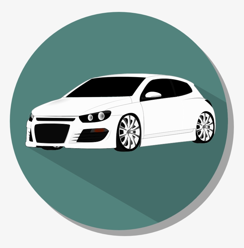 Gloss Car Wrap - Volkswagen Scirocco, transparent png