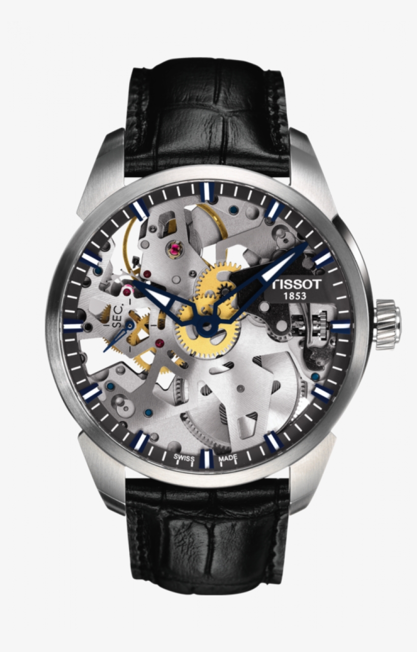 Tissot T Complication Squelette, transparent png