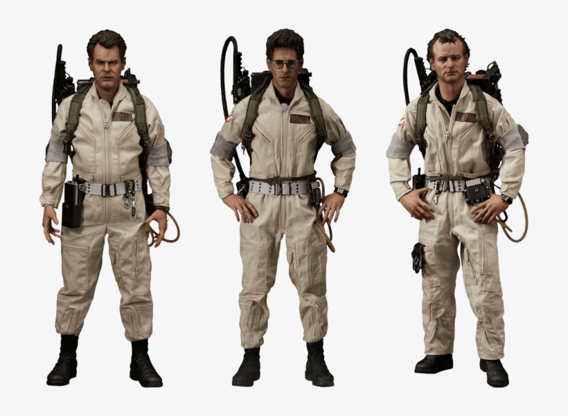 Ghostbusters 3 Figure Pack 'the Founding Members' - Ghostbusters: Deluxe Action Figures: Egon Spengler, transparent png