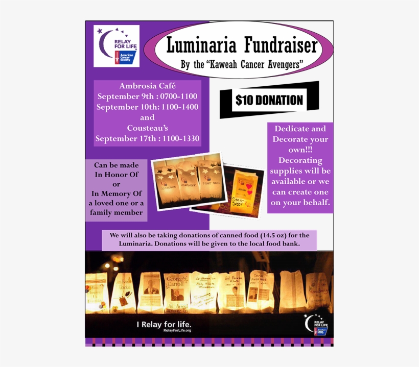 Featured Events - Relay For Life, transparent png