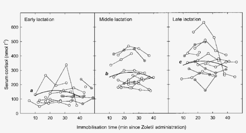 Cortisol Response During 45 Min Of Chemical Immobilisation - Diagram, transparent png