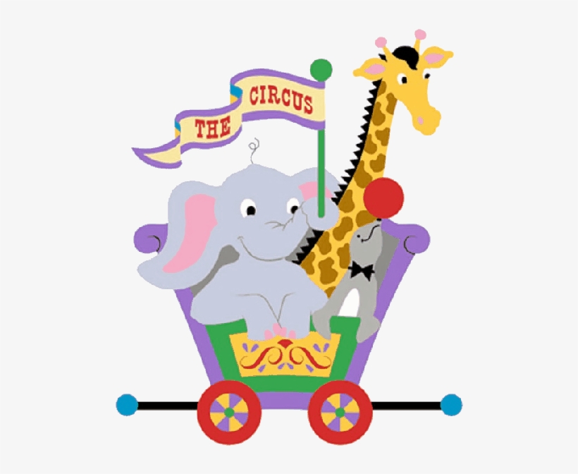 Circus Illustration, Circus Elephants, Circus Train,, transparent png