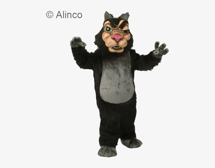 New Wolf Mascot Costume, transparent png