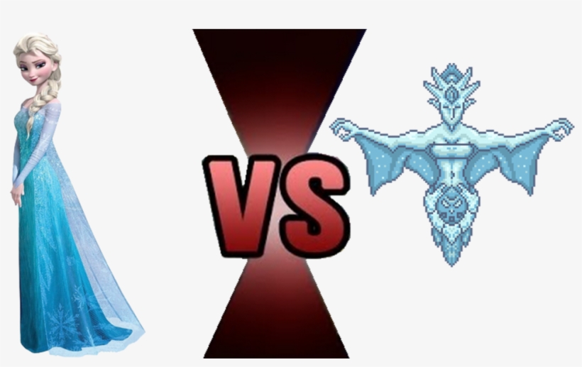 Picture Freeuse Download Elsa Versus Ice Queen By Brownpen - Terraria Ice Queen Fan Art, transparent png