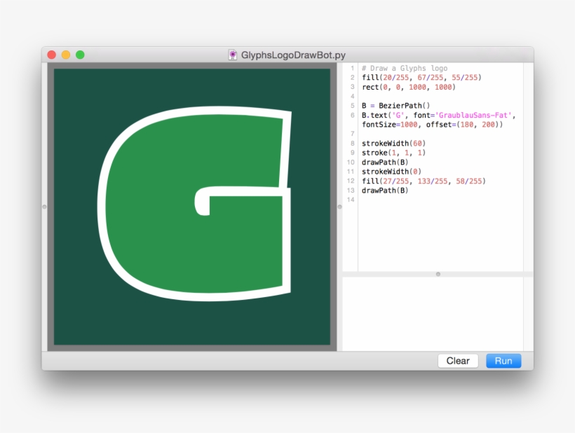 Drawbot - Glyphs Logo, transparent png