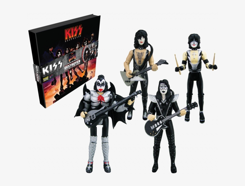 Destroyer Collectable Action Figures - Kiss Bif Bang Pow Figures, transparent png