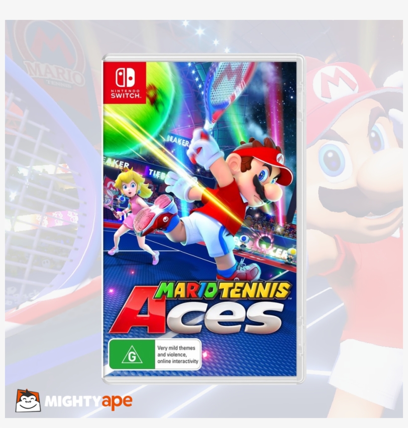 20 Jun - Mario Tennis Aces Pre Order Bonus, transparent png