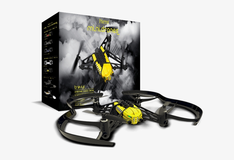 Package Contents - Parrot Airborne Cargo Drone In Size Travis, transparent png