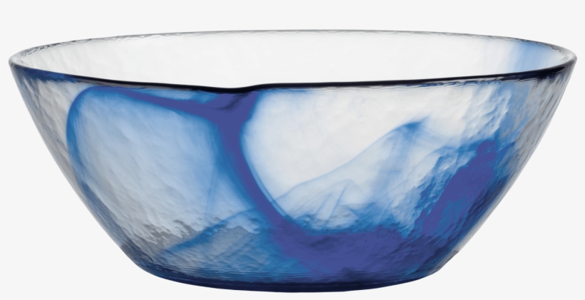 Bormioli Rocco Murano Glass Salad And Soup Bowls, Blue,, transparent png