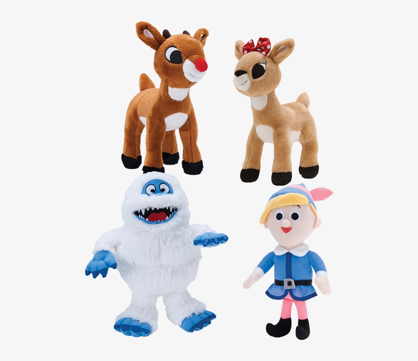 Rudolph The Red Nosed Reindeer Plush, transparent png