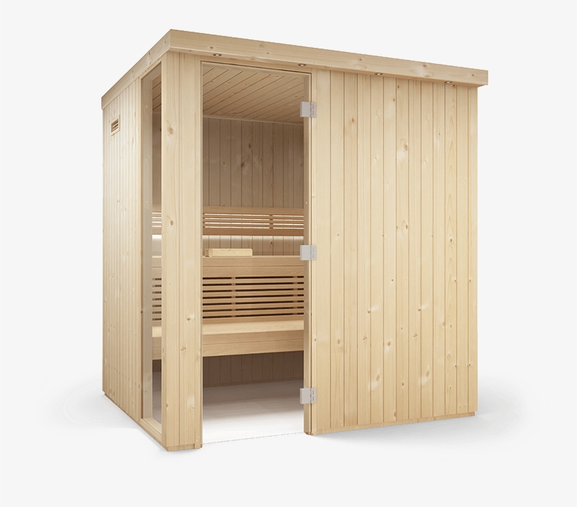 Tylo Harmony Square Glass Side Sauna Cabin 1670 X 1670mm - Tylöhelo Oy, transparent png