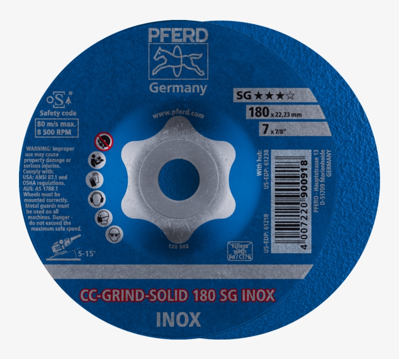 Cc Grind Grinding Discs - Pferd 17076 Chainsaw Files 6 3 16 4 8 Mm For 325 Chain, transparent png