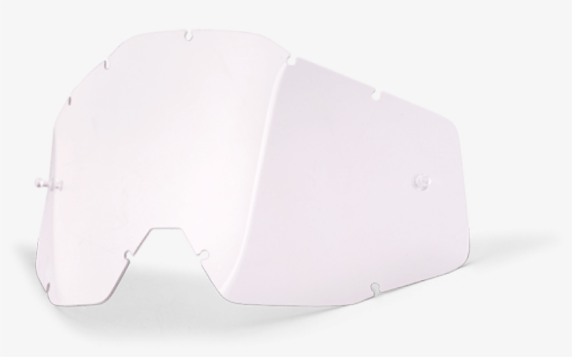 Fa15clearlens - 100% Lenses For Racecraft & Accuri Goggles, transparent png