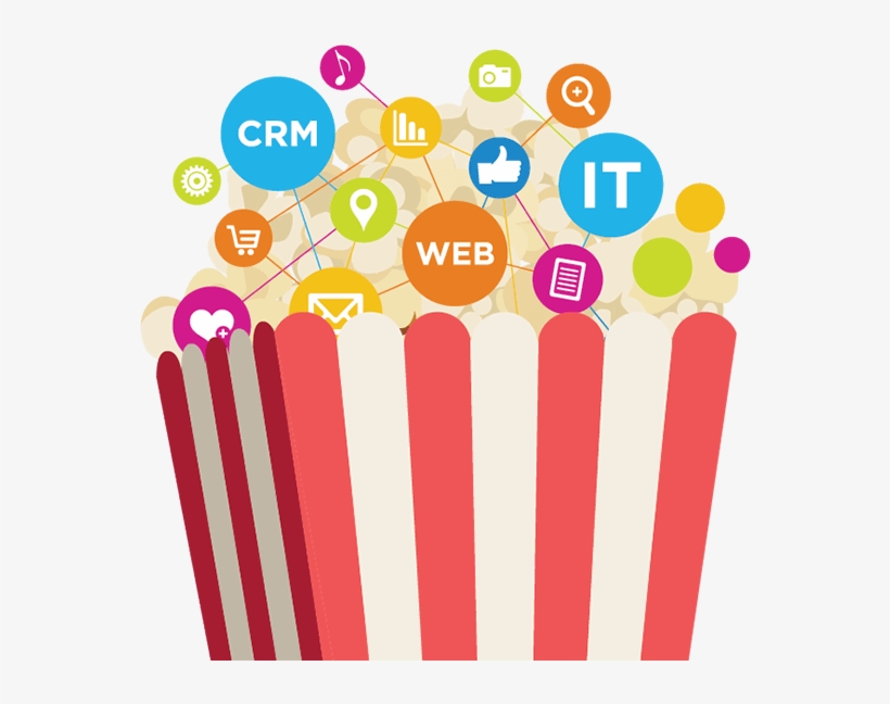 Web Popcorn - Popcorn Technology, transparent png