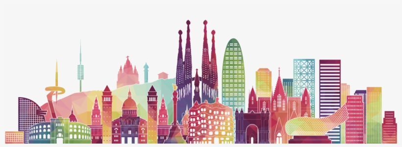 Cme Accreditation - Barcelona Skyline, transparent png