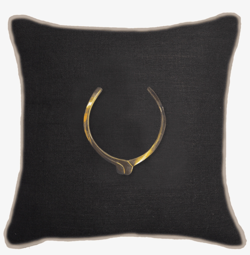 Amulet Egypt Black Lounge Cushion 55x55cm - Cushion, transparent png