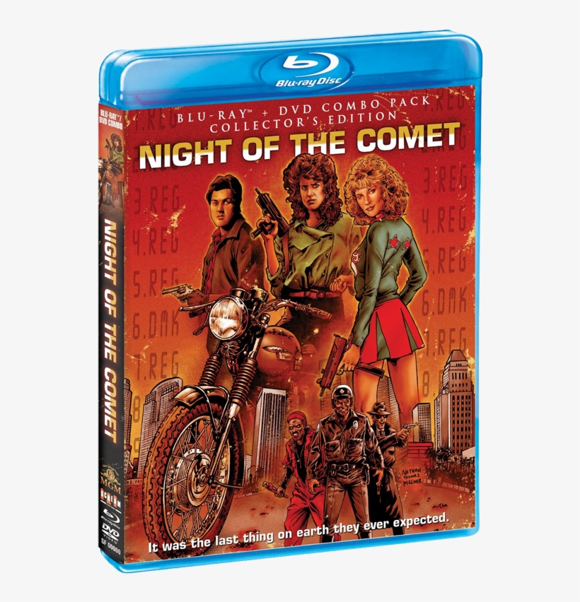 Night Of The Comet - Night Of The Comet Blu Ray, transparent png