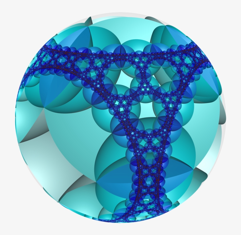 Hyperbolic Honeycomb 3 4 7 Poincare Cc, transparent png