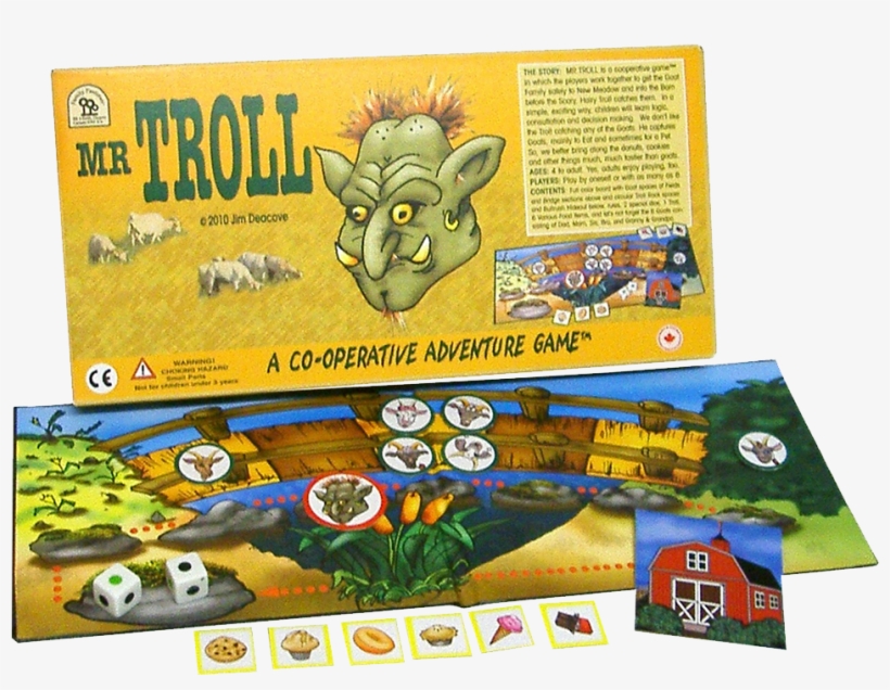 Family Pastimes Mr. Troll - A Co-operative Adventure, transparent png