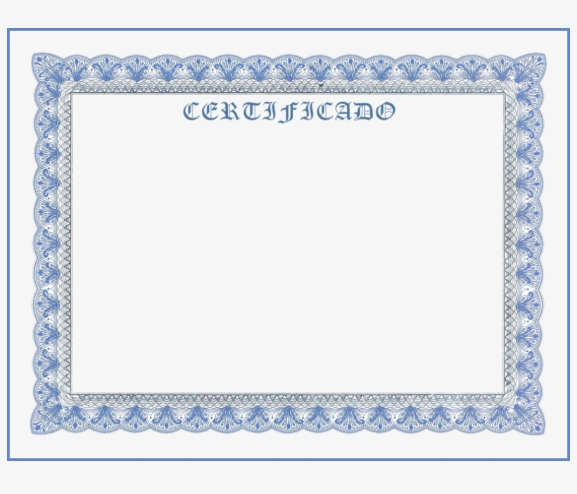 Gold Certificate Border Template Border And Frame Ppt - Travel And Tour Certificate, transparent png