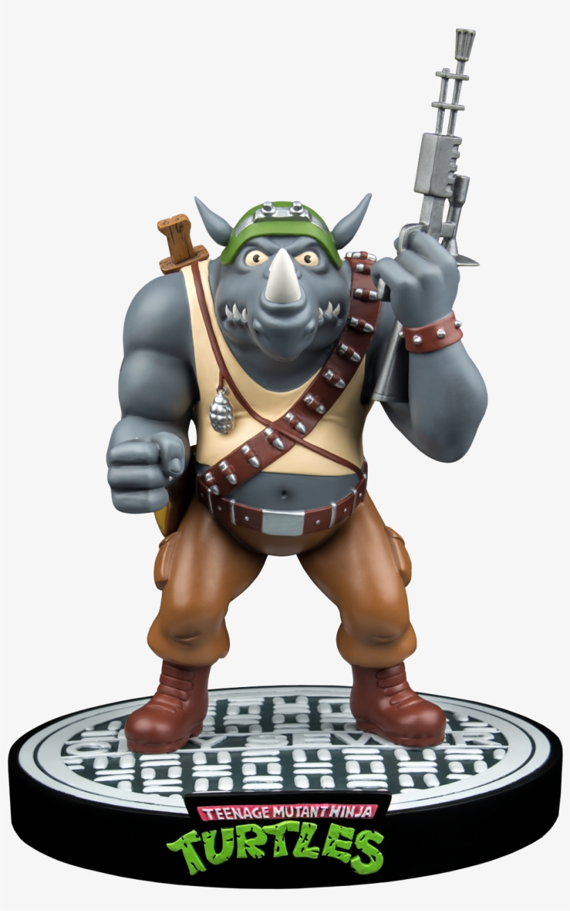 Teenage Mutant Ninja Turtles - Teenage Mutant Ninja Turtles - Rocksteady 12" Limited, transparent png