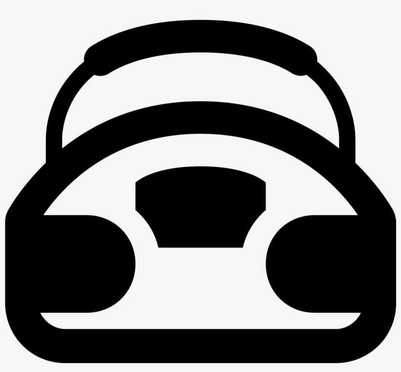 There Is A Rectangle With Curved Edges And A Curved - Boombox, transparent png