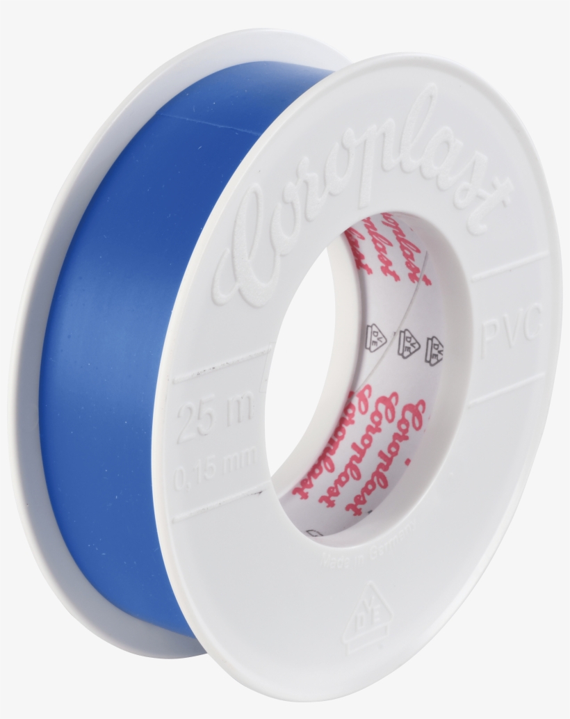 Vde Electrical Insulation Tape, 25 M, 25 Mm, Blue Coroplast - Bangle, transparent png