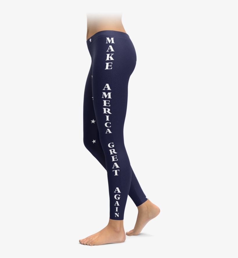 Make America Great Again Trump Leggings - Booty Belongs To A Police Officer Leggins, transparent png