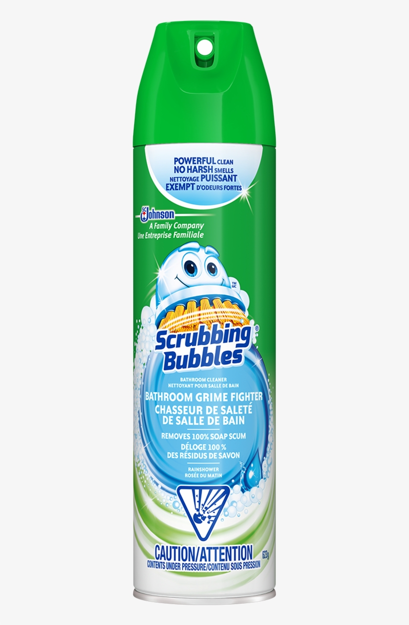 Scrubbing Bubbles Grime Fighter Trigger Aerosol Rainshower - Scrubbing Bubbles, transparent png