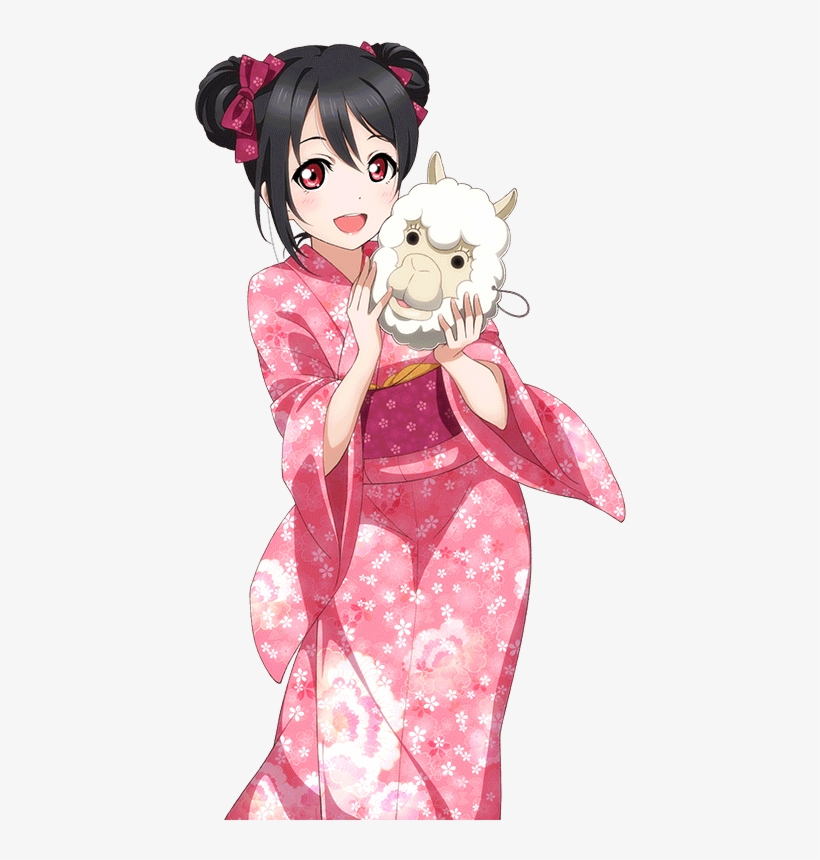 Not Idolized - Kimono Love Live Cards, transparent png