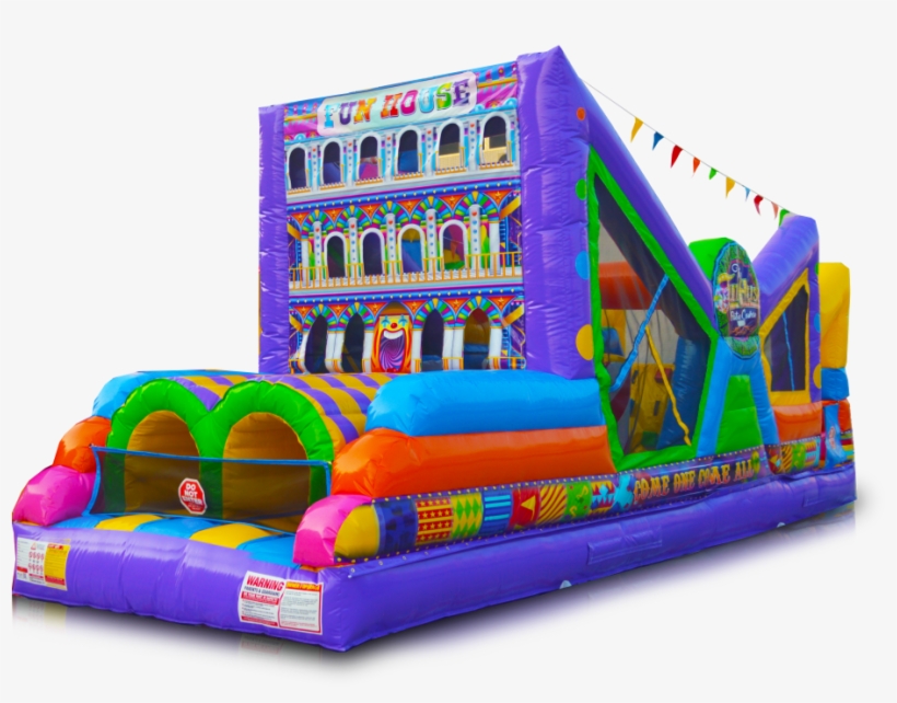 Feature Image - Coolest Obstacle Course Bounce House, transparent png