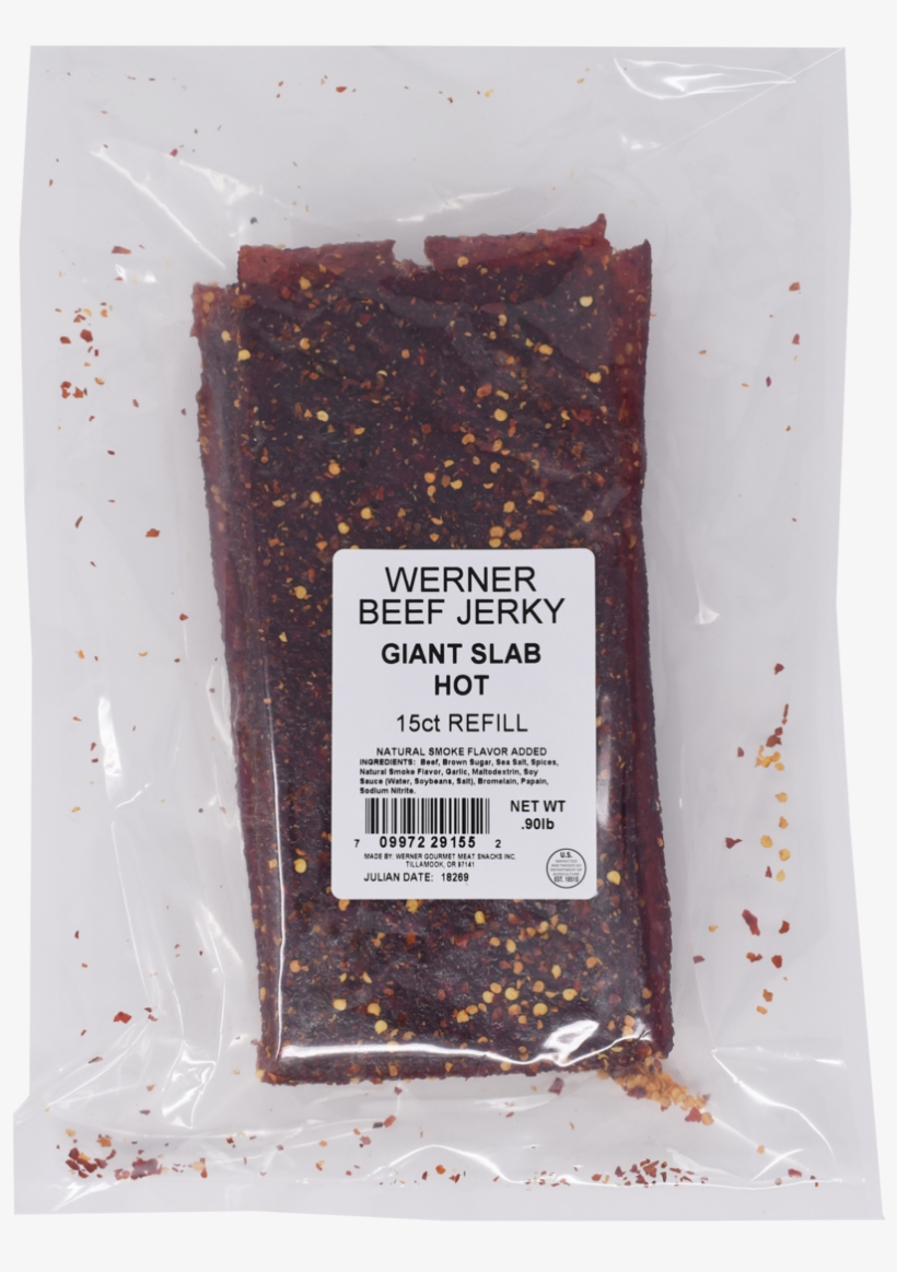 Hot Giant Slab - Werner Gourmet Meat Snacks, transparent png