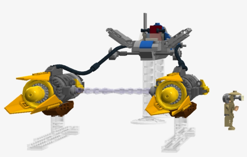 Anakin Skywalker's Pod Racer - 1600x848 PNG Download - PNGkit