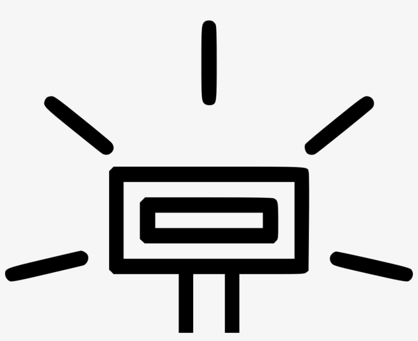 Flash Device Light Comments - Icon, transparent png