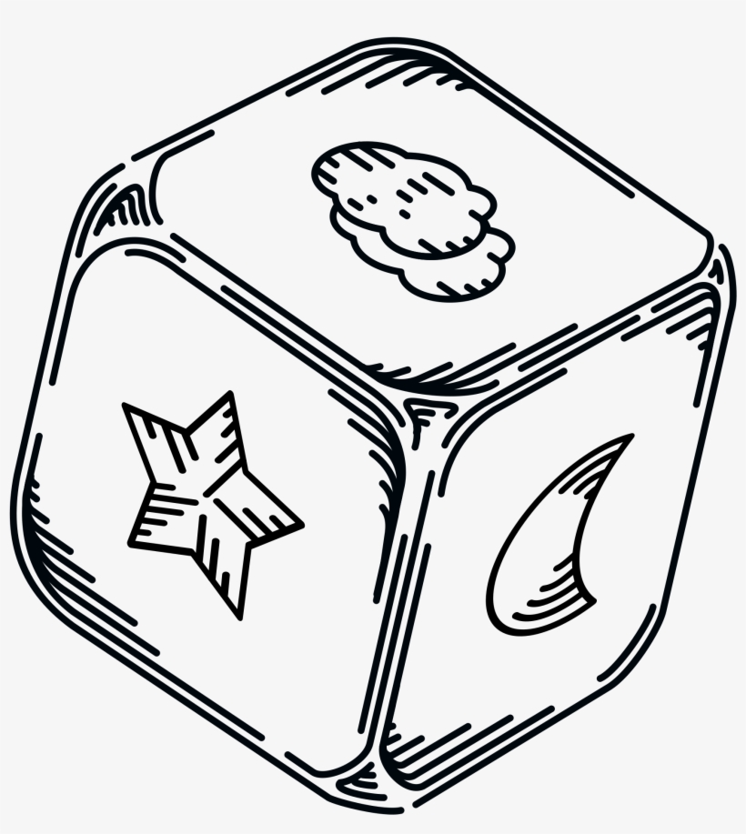 Big Image - Cube Baby Drawing, transparent png