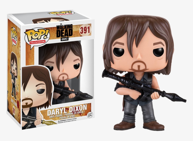 The Walking Dead - Funko Pop The Walking Dead Daryl, transparent png
