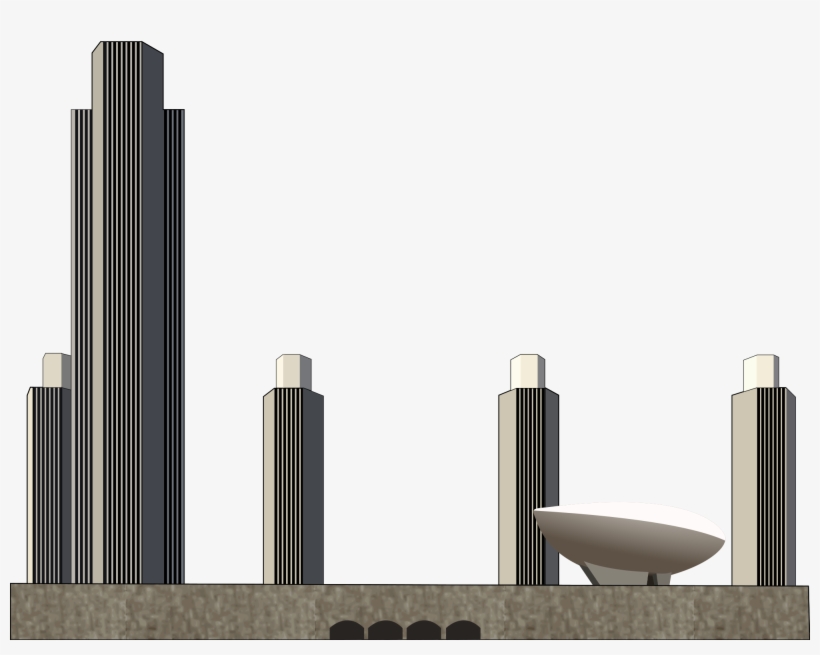Empire State Building Svg, Download Empire State Building - Albany Ny Skyline Vector, transparent png