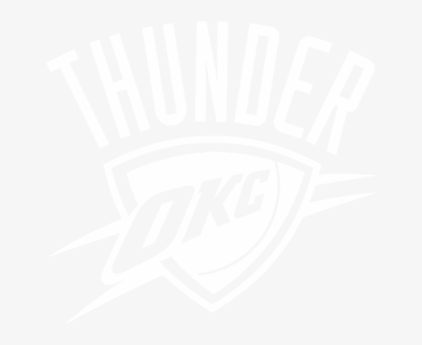 Png Download Bedlam Sports - Oklahoma City Thunder Logo Black, transparent png