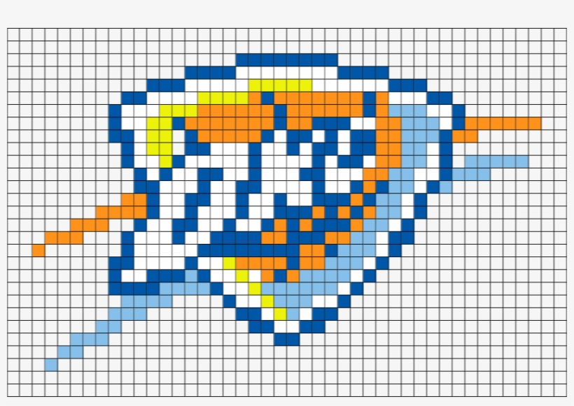 Oklahoma City Thunder Pixel Art, transparent png