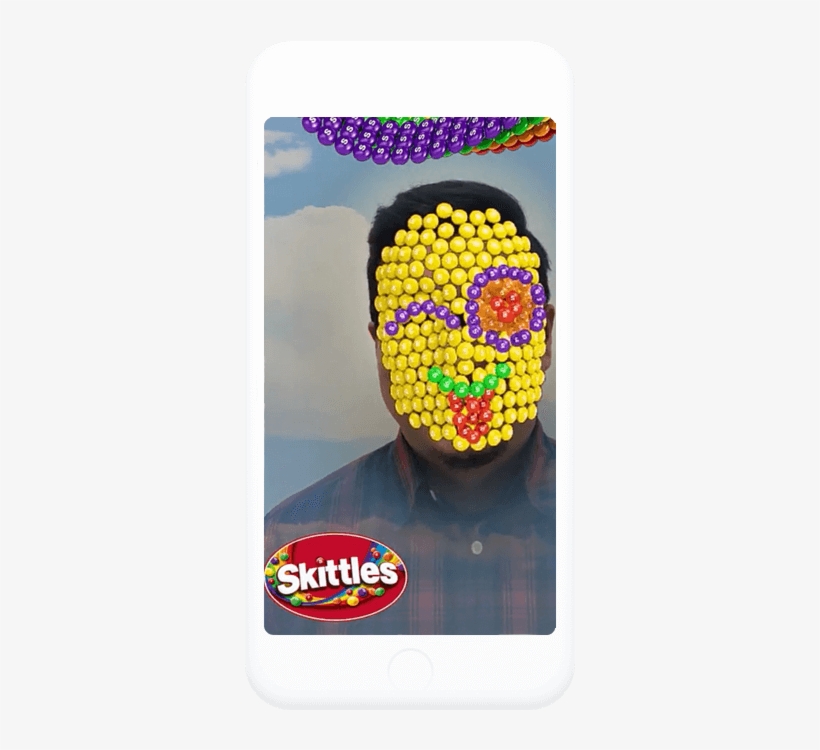 Discover - Skittles Original Santa Twist & Pour Holiday Gift, transparent png