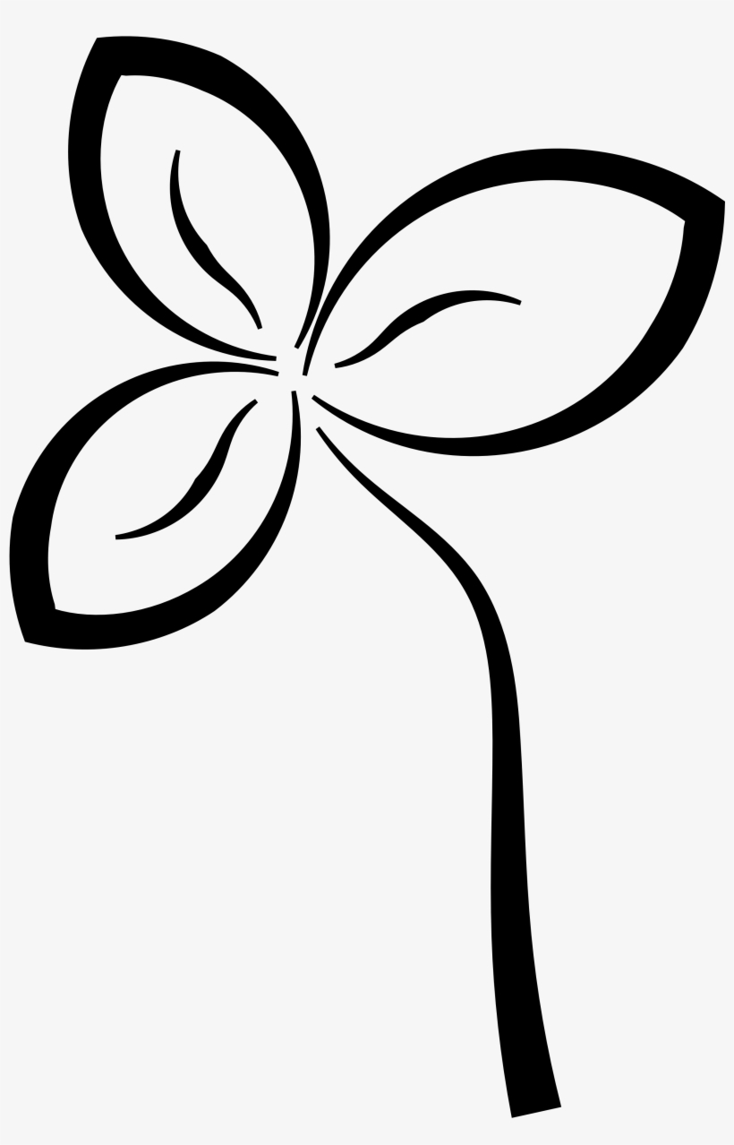 Flower Black And White Transparent Png Pictures - Art Bunga Black And White, transparent png