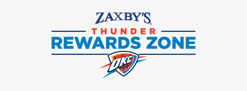 Zaxby's Thunder Rewards Zone - Oklahoma City Thunder Teammate, transparent png